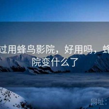对比过用蜂鸟影院，好用吗，蜂鸟影院变什么了