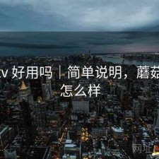 蘑菇tv 好用吗｜简单说明，蘑菇影视怎么样