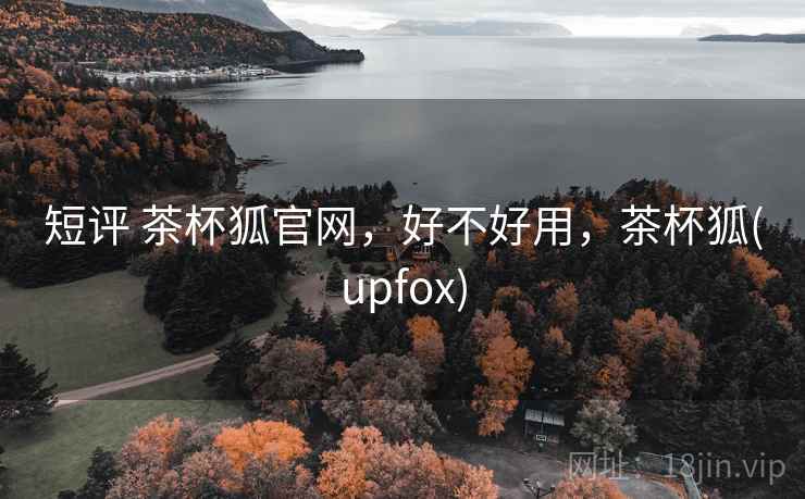 短评 茶杯狐官网,好不好用,茶杯狐(upfox) 第1张 短评 茶杯狐官网,好不好用,茶杯狐(upfox) 第1张